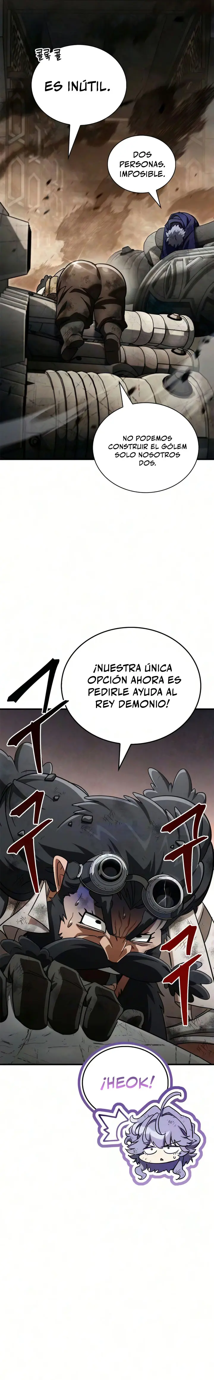 El Rey Demonio Abrumado por Héroes capítulo 44, página 11