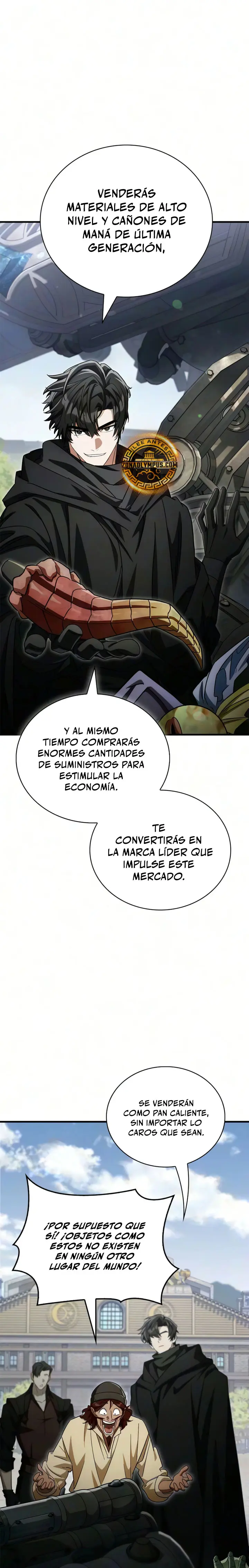 El Rey Demonio Abrumado por Héroes capítulo 44, página 35