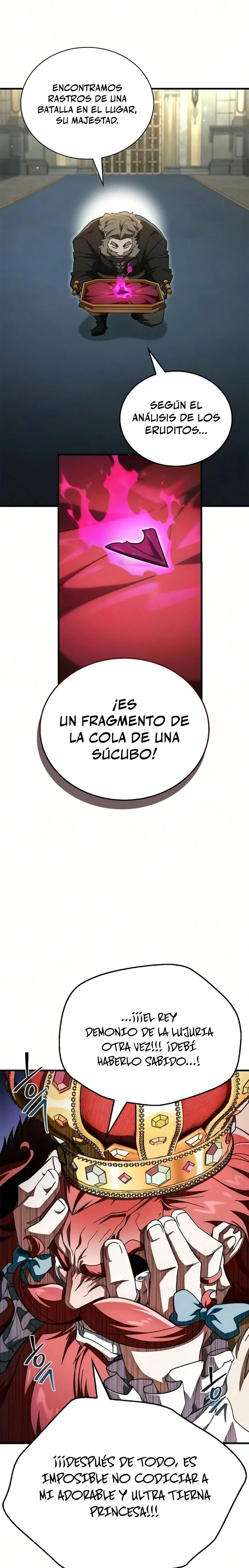 El Rey Demonio Abrumado por Héroes capítulo 46, página 4