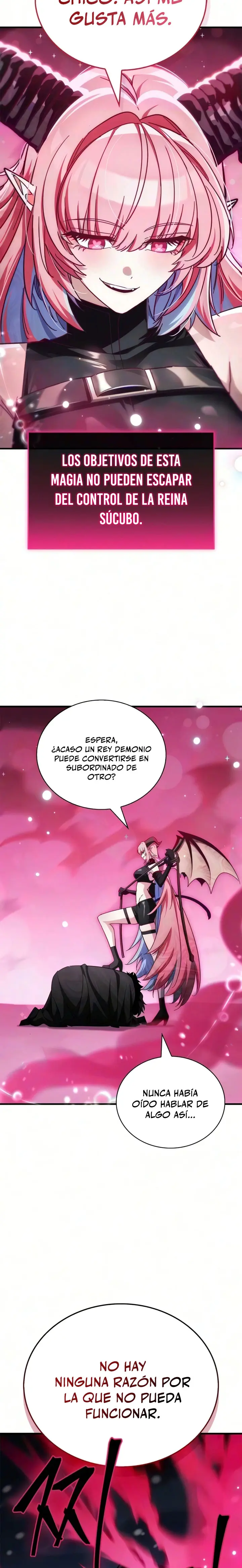 El Rey Demonio Abrumado por Héroes capítulo 46, página 21
