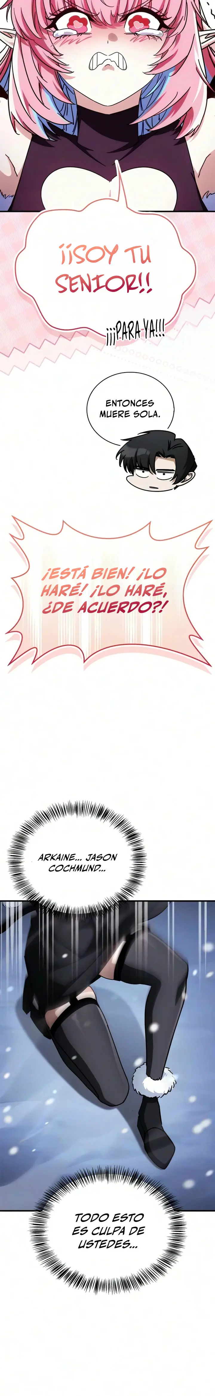 El Rey Demonio Abrumado por Héroes capítulo 46, página 28