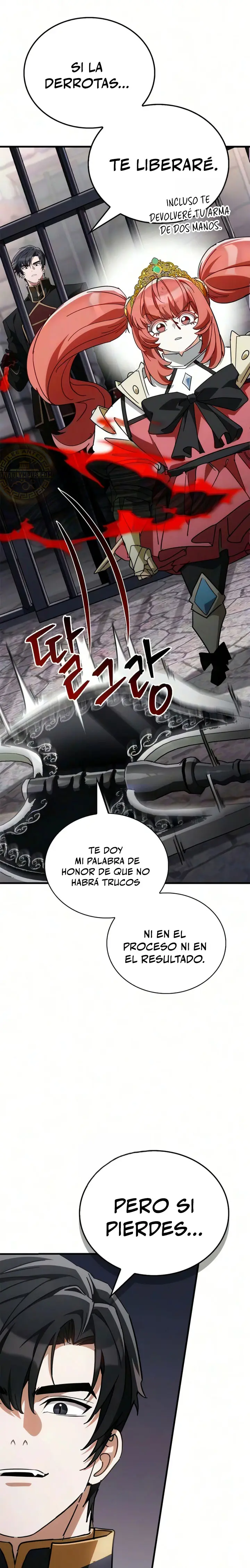 El Rey Demonio Abrumado por Héroes capítulo 47, página 34