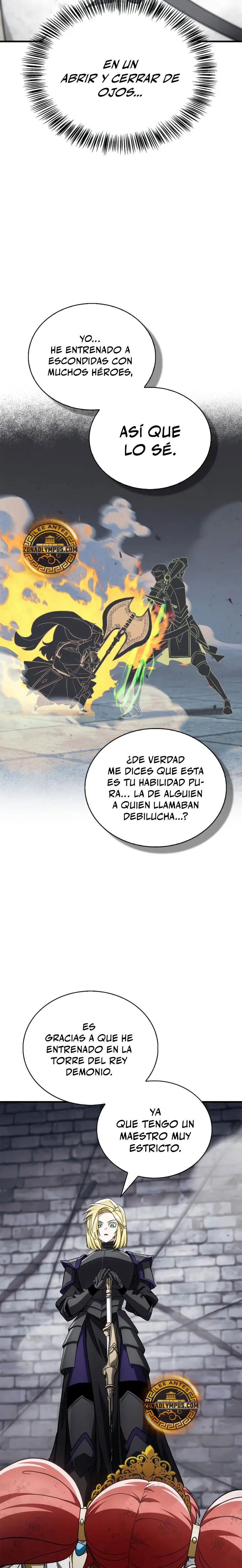 El Rey Demonio Abrumado por Héroes capítulo 48, página 17