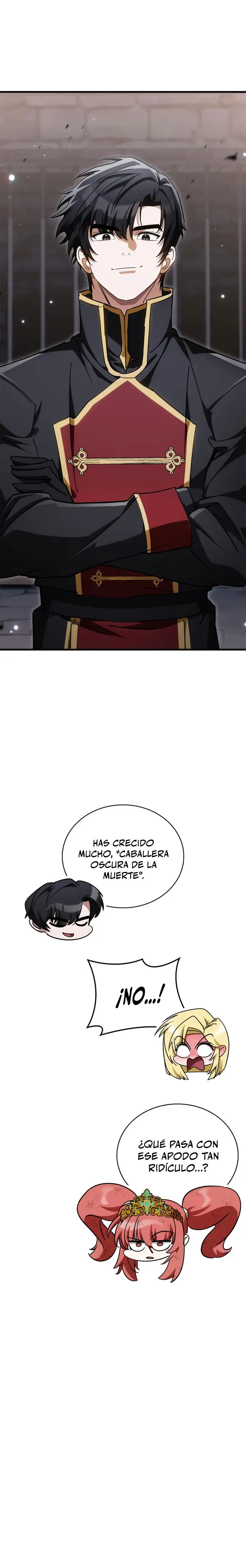 El Rey Demonio Abrumado por Héroes capítulo 48, página 22