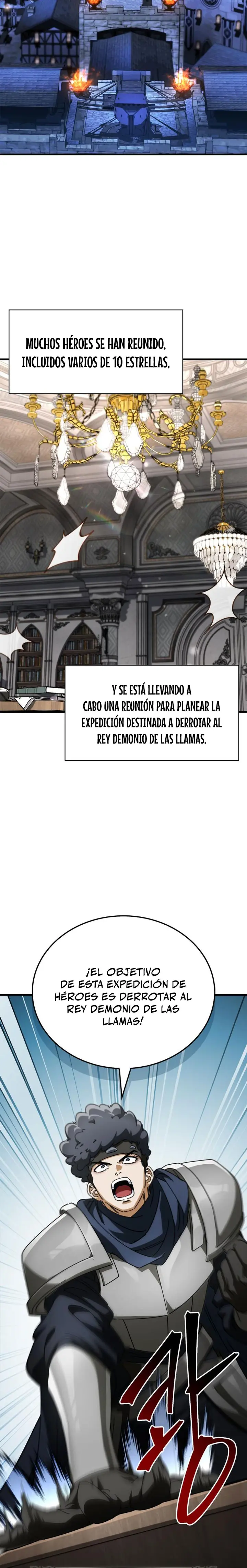 El Rey Demonio Abrumado por Héroes capítulo 49, página 19
