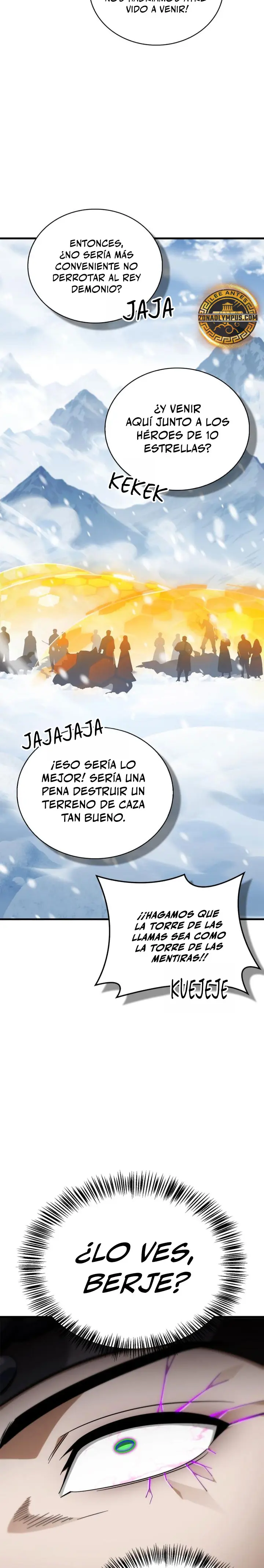 El Rey Demonio Abrumado por Héroes capítulo 49, página 28