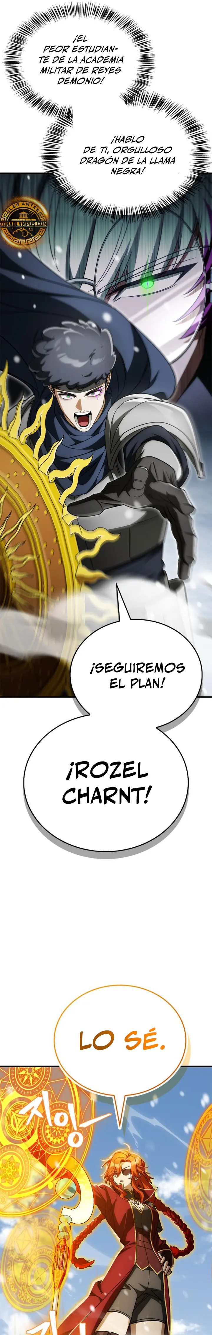 El Rey Demonio Abrumado por Héroes capítulo 49, página 32