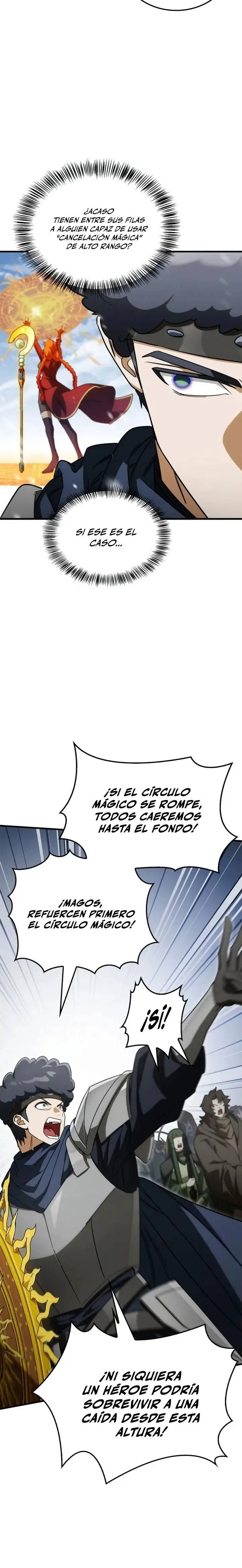 El Rey Demonio Abrumado por Héroes capítulo 50, página 21
