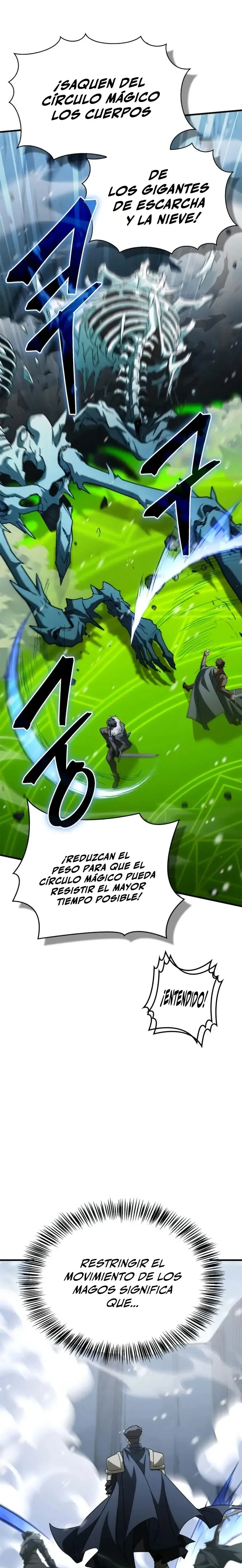 El Rey Demonio Abrumado por Héroes capítulo 50, página 22