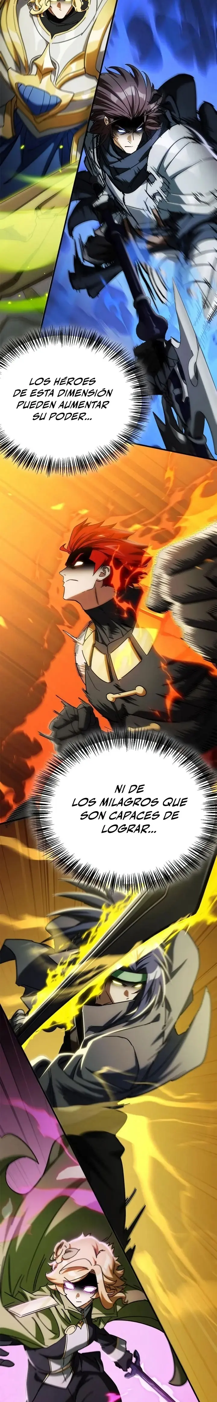 El Rey Demonio Abrumado por Héroes capítulo 50, página 35
