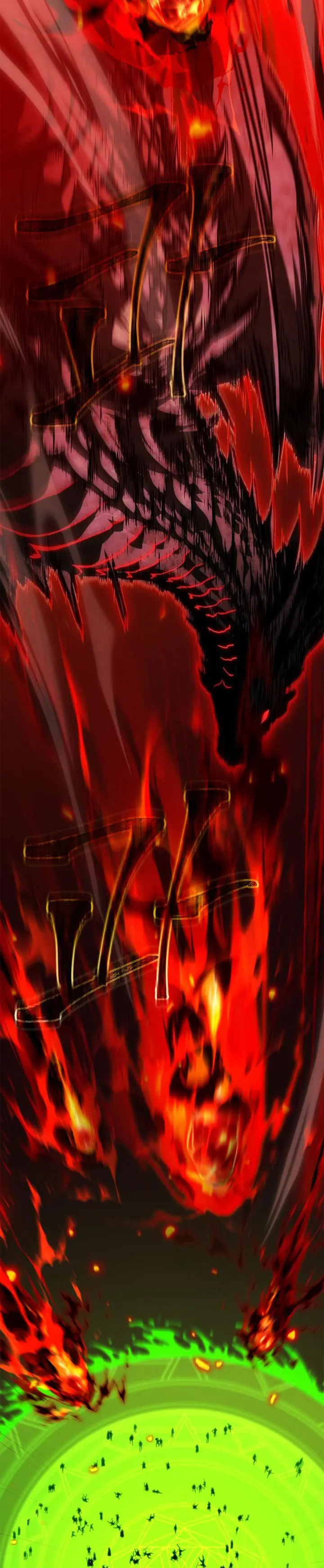 El Rey Demonio Abrumado por Héroes capítulo 51, página 48