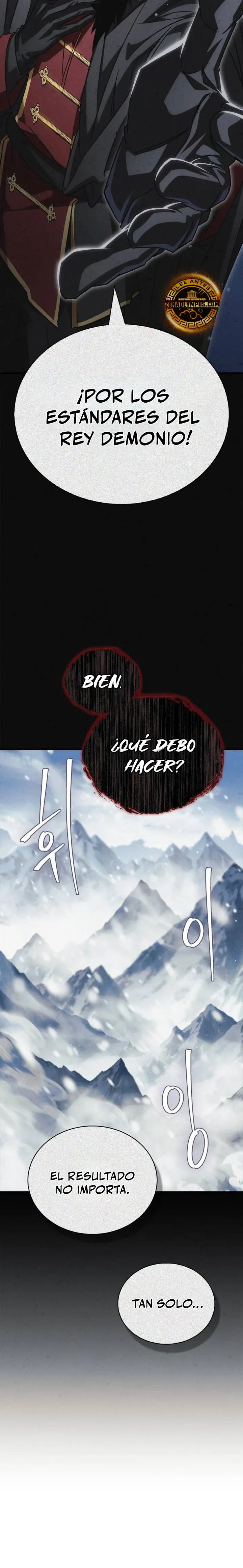 El Rey Demonio Abrumado por Héroes capítulo 52, página 21
