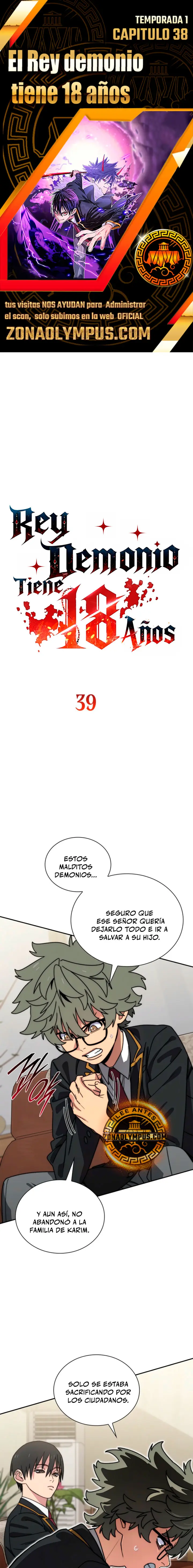 El Rey demonio tiene 18 años capítulo 39, página 1
