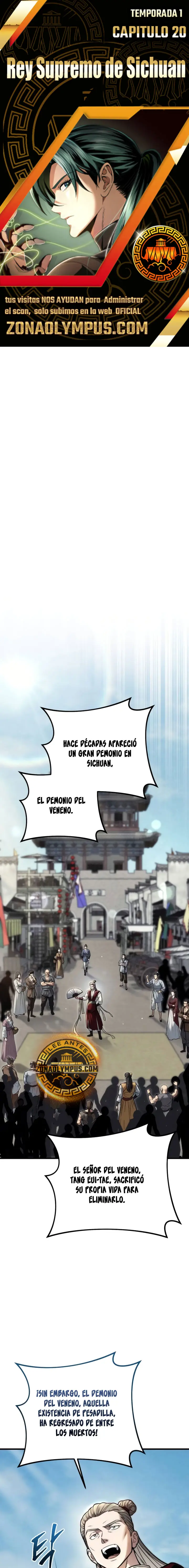 El Rey Supremo de Sichuan capítulo 20, página 1