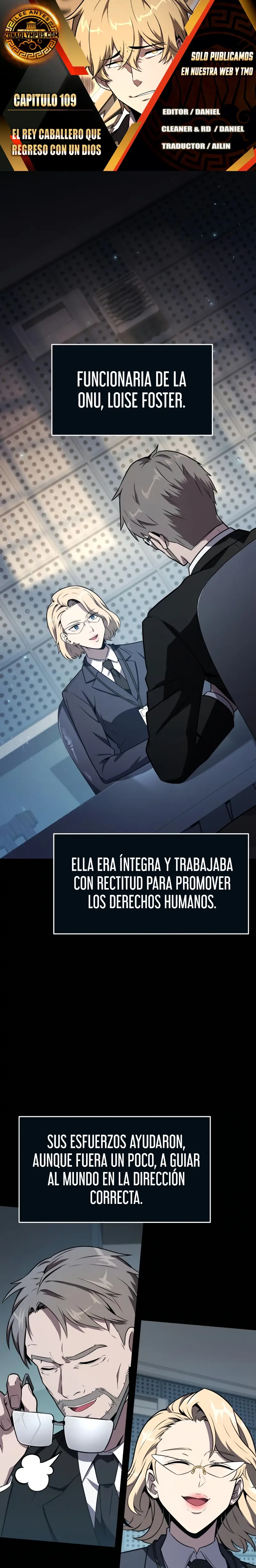 El Rey y su Dios capítulo 109, página 1