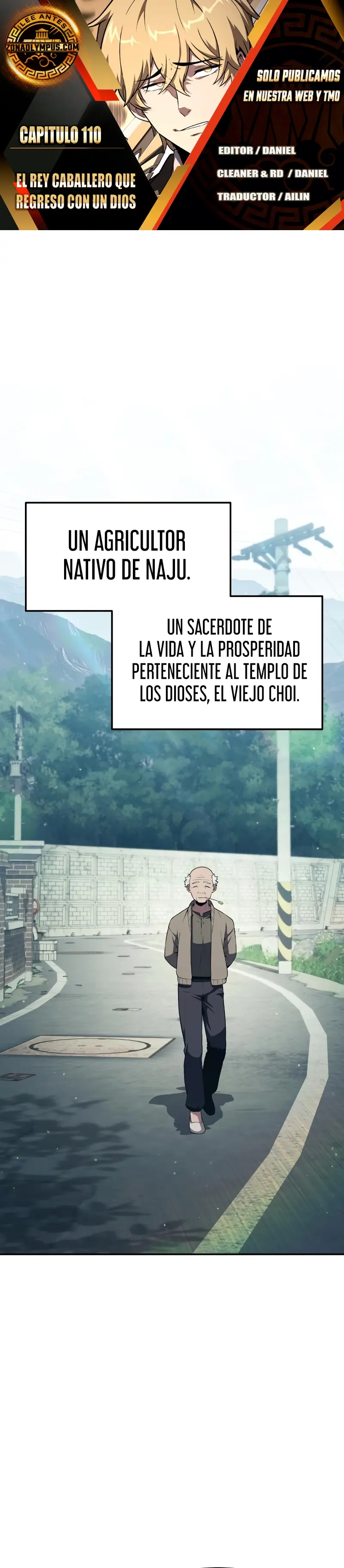El Rey y su Dios capítulo 110, página 1