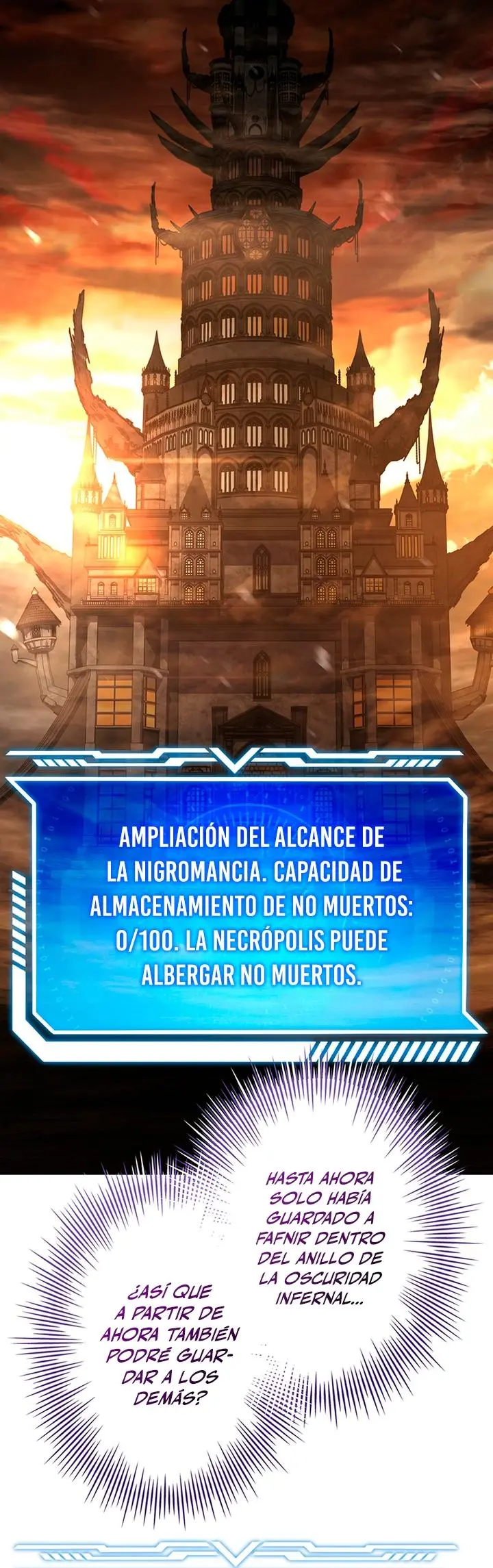 El Santo que sube de nivel como Nigromante capítulo 24, página 9