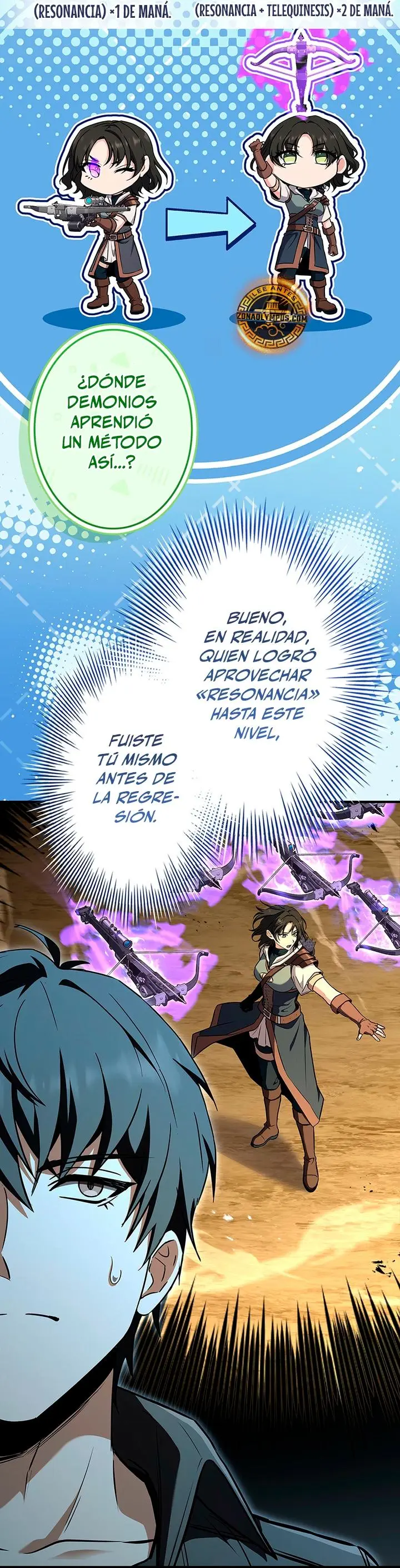 El Santo que sube de nivel como Nigromante capítulo 24, página 45