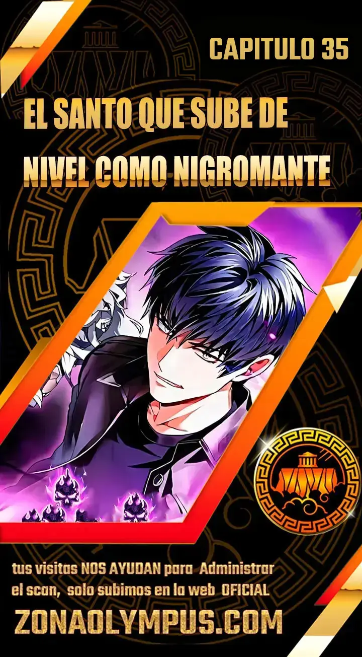 El Santo que sube de nivel como Nigromante capítulo 35, página 1