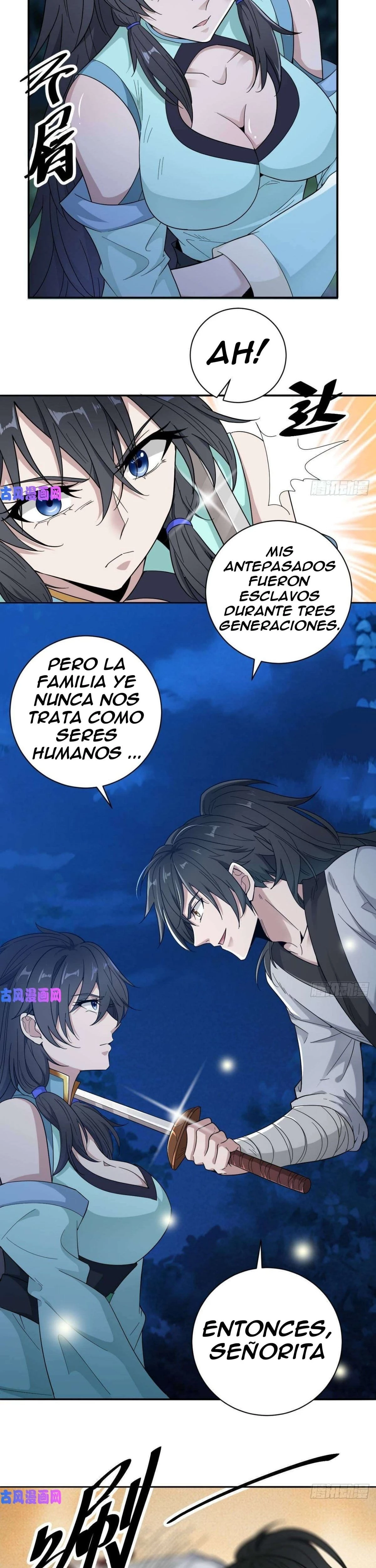 El secreto de la vida eterna capítulo 6, página 9
