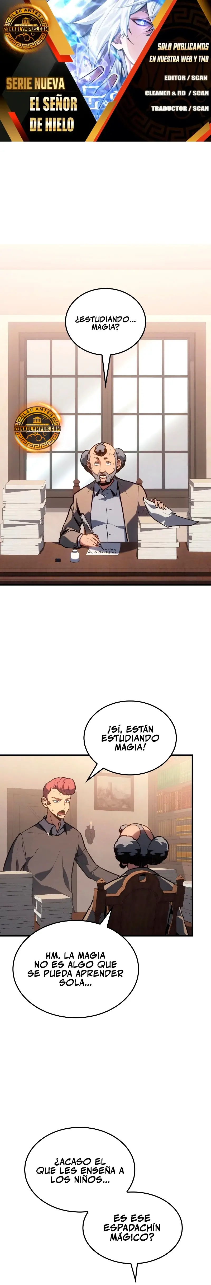 El Señor de Hielo capítulo 11, página 1