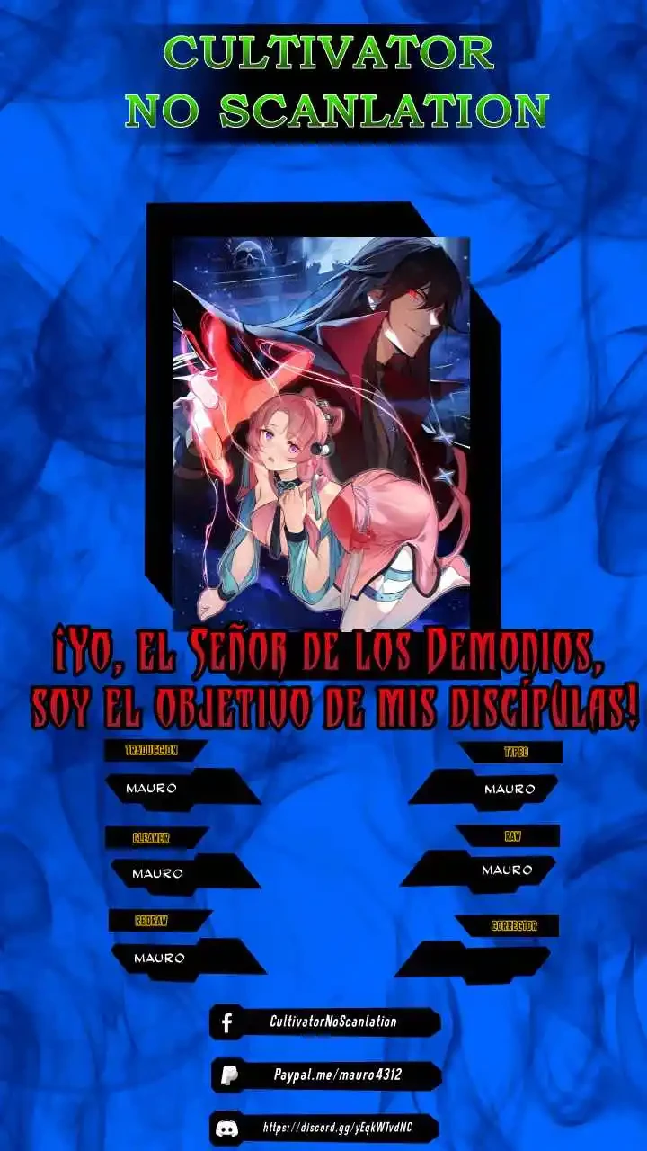 El Señor Demonio, estoy siendo El Objetivo De Mis Discípulas capítulo 3, página 1