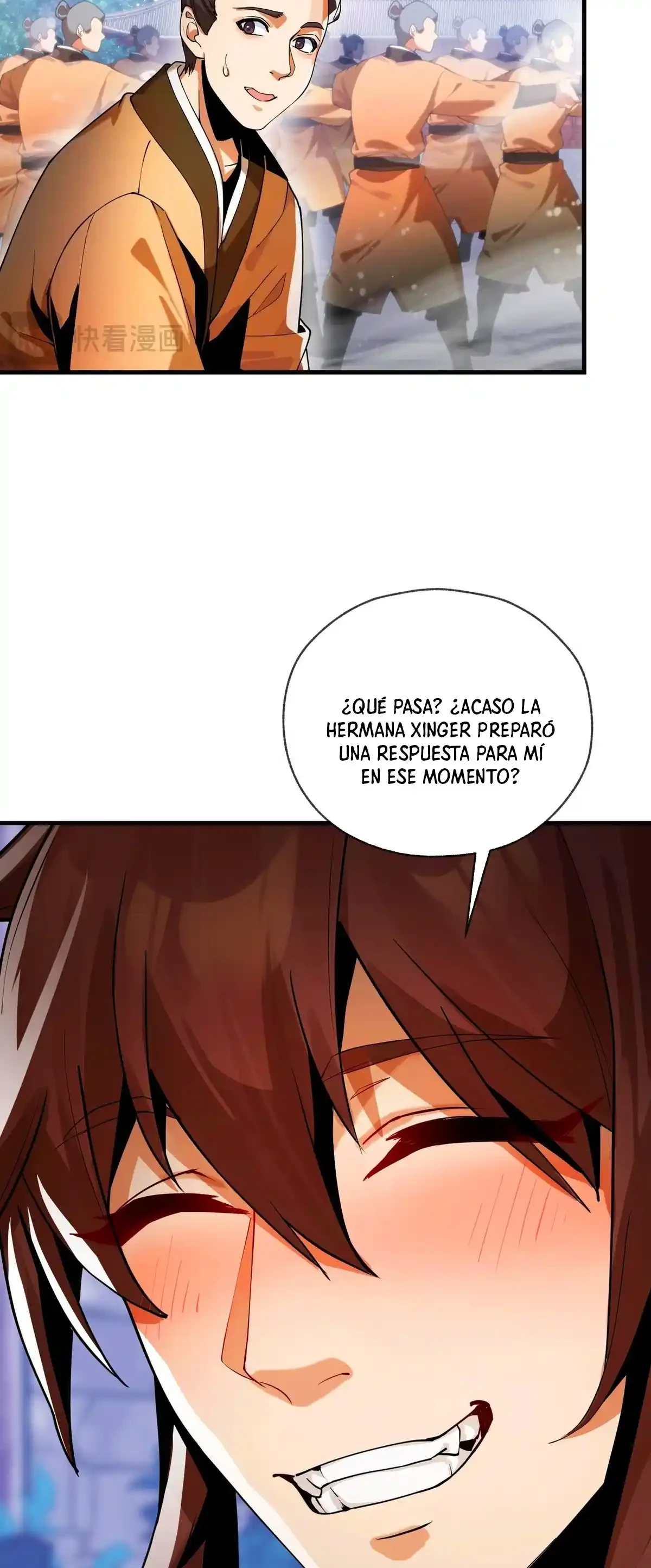 El Señor Demonio, estoy siendo El Objetivo De Mis Discípulas capítulo 6, página 9