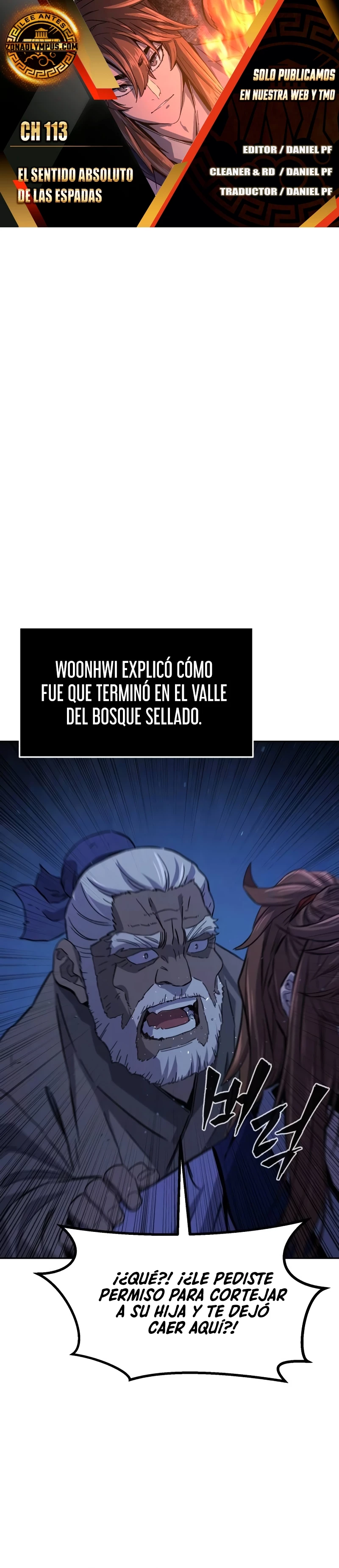 El Sentido Absoluto de las Espadas capítulo 113, página 1