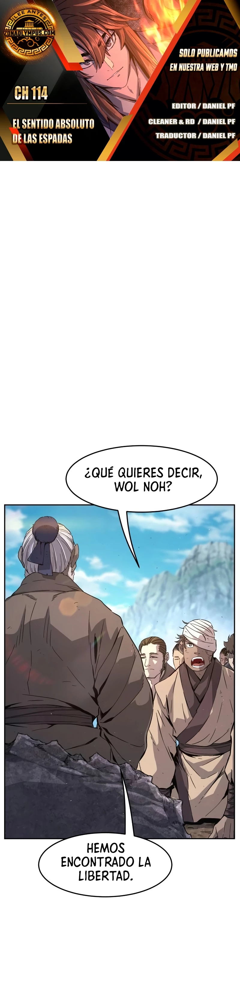El Sentido Absoluto de las Espadas capítulo 114, página 1