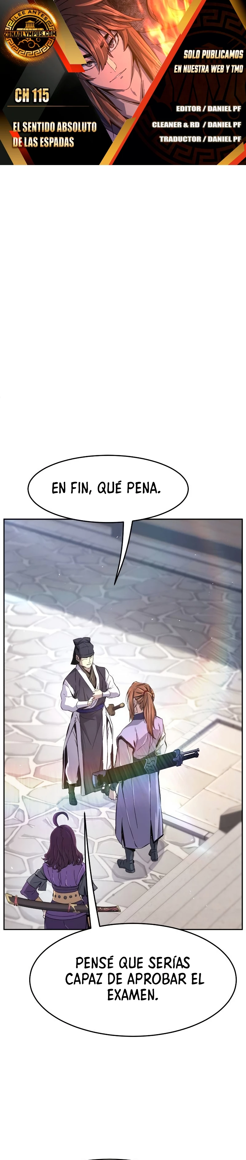 El Sentido Absoluto de las Espadas capítulo 115, página 1