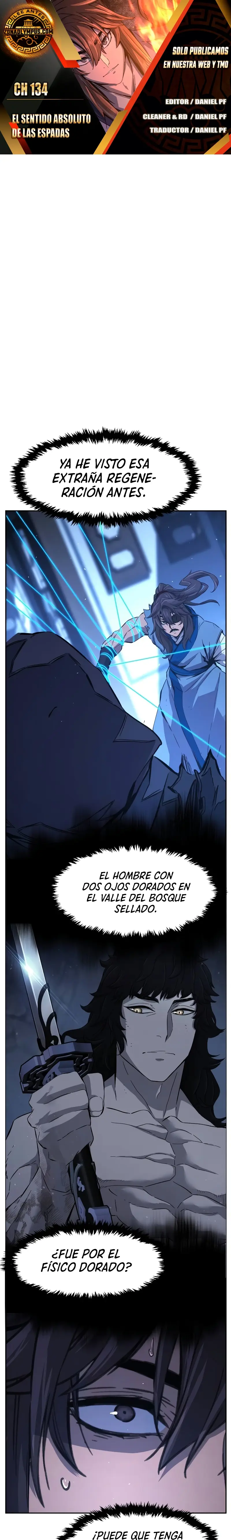 El Sentido Absoluto de las Espadas capítulo 134, página 1