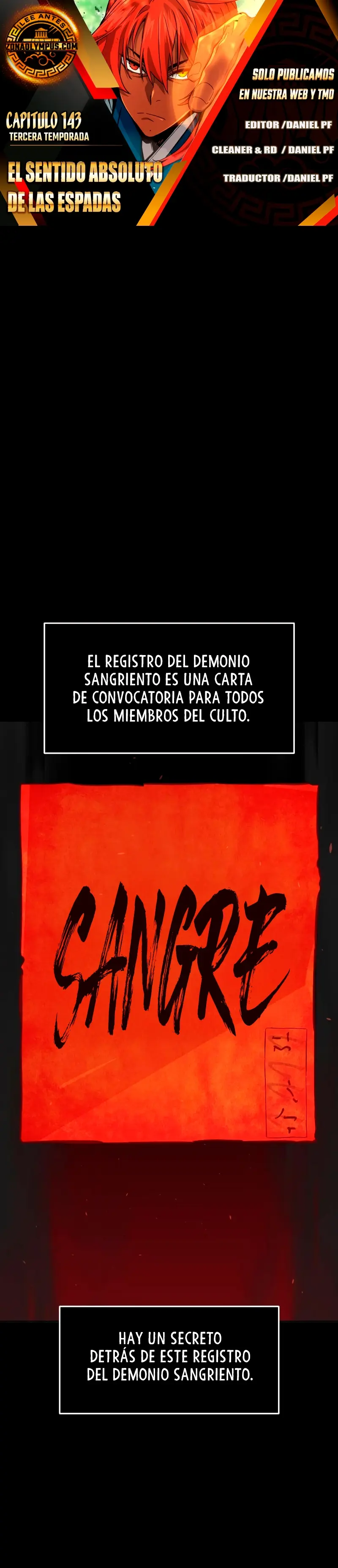 El Sentido Absoluto de las Espadas capítulo 143, página 1