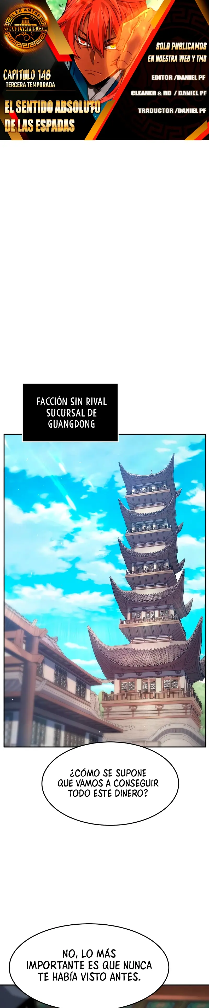 El Sentido Absoluto de las Espadas capítulo 148, página 1