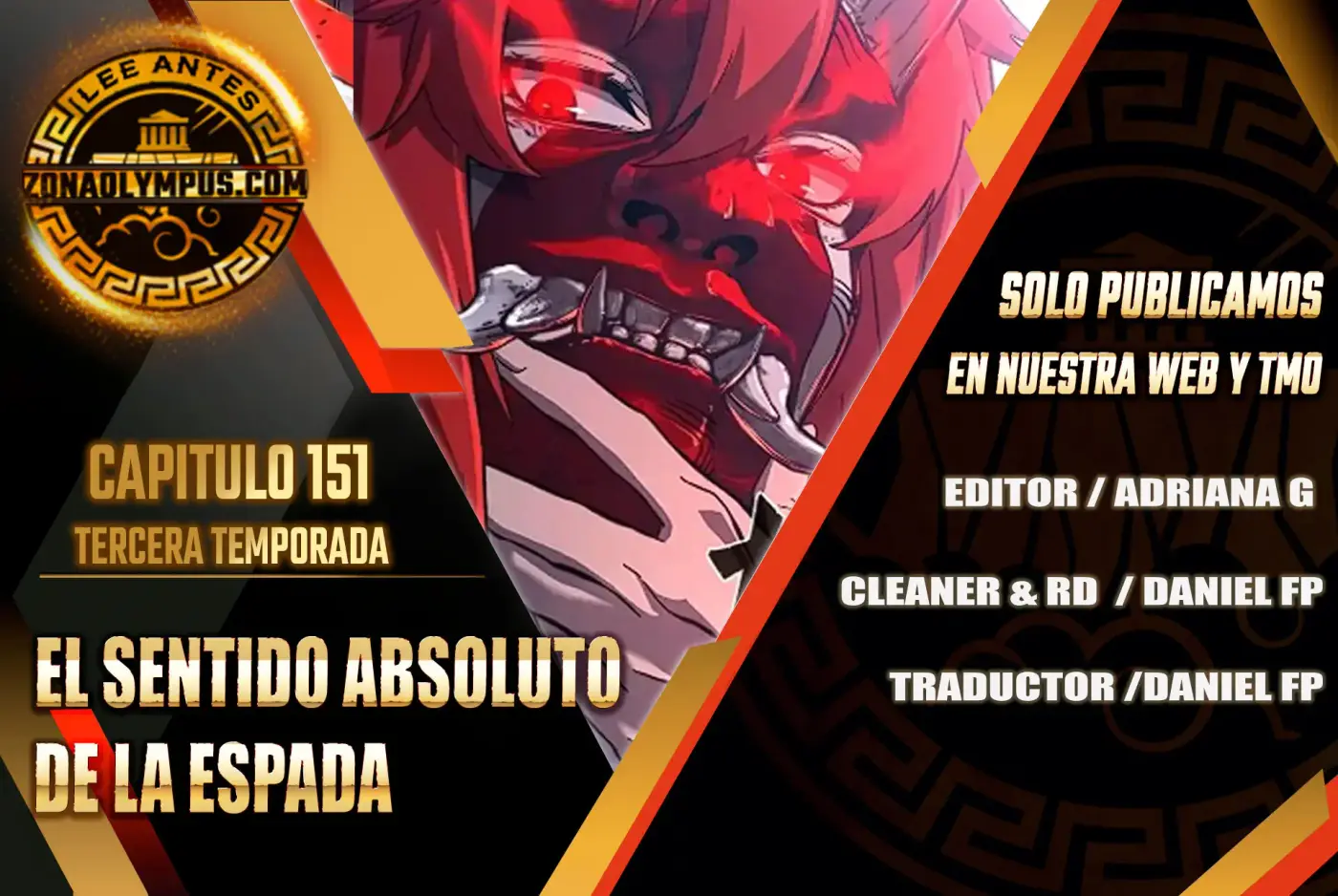 El Sentido Absoluto de las Espadas capítulo 151, página 1