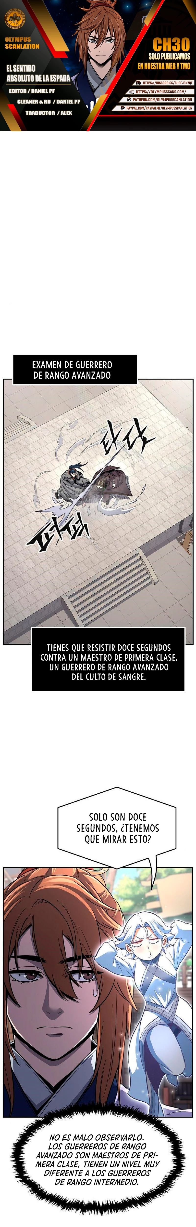 El Sentido Absoluto de las Espadas capítulo 30, página 1