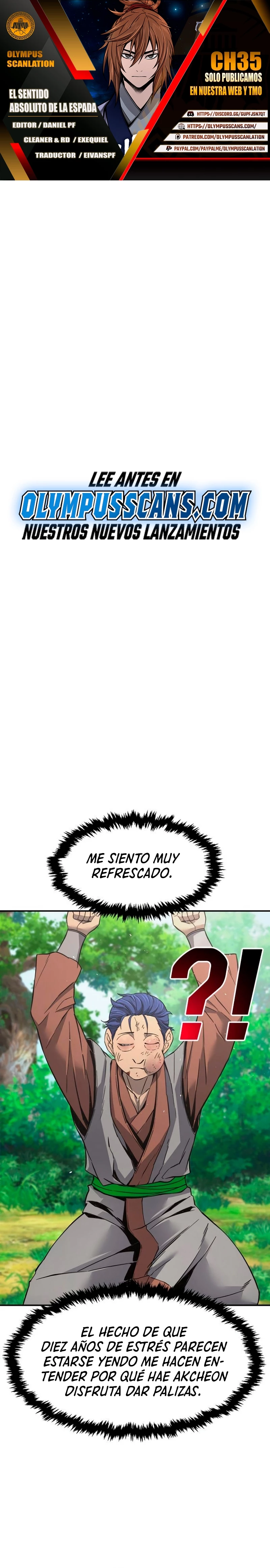 El Sentido Absoluto de las Espadas capítulo 35, página 1