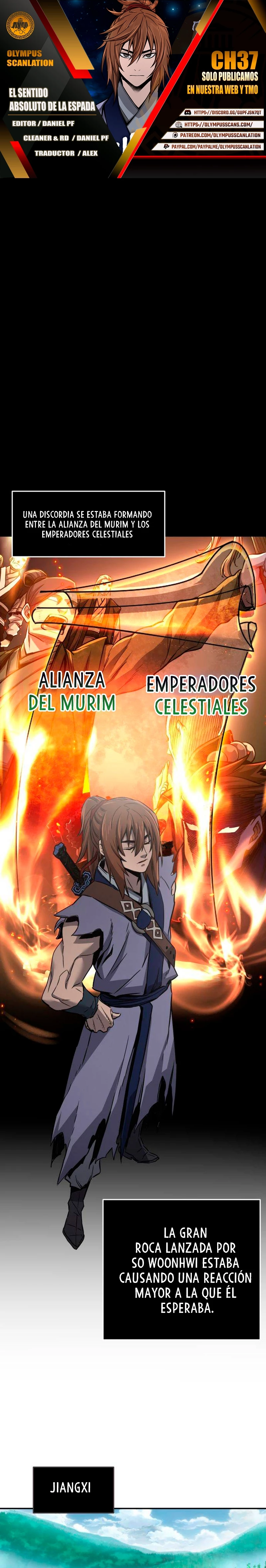 El Sentido Absoluto de las Espadas capítulo 37, página 1