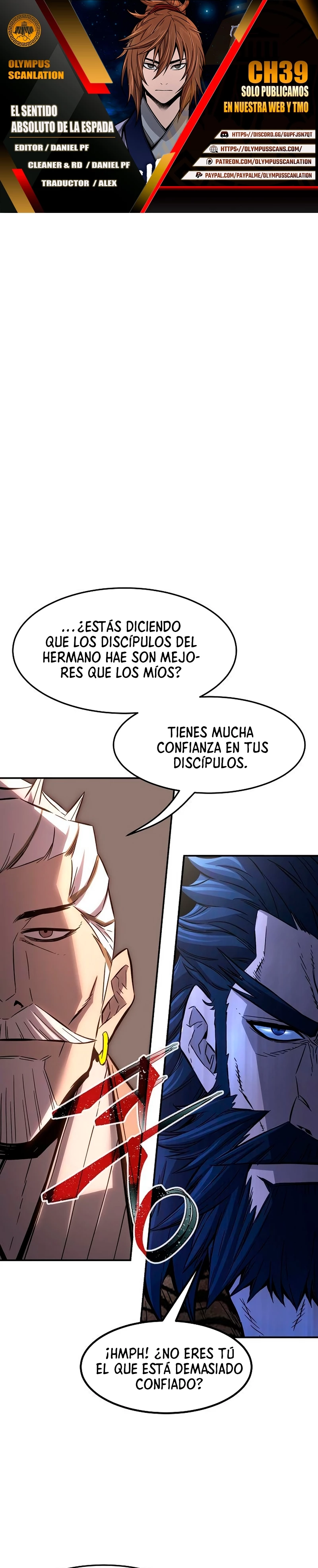 El Sentido Absoluto de las Espadas capítulo 39, página 1