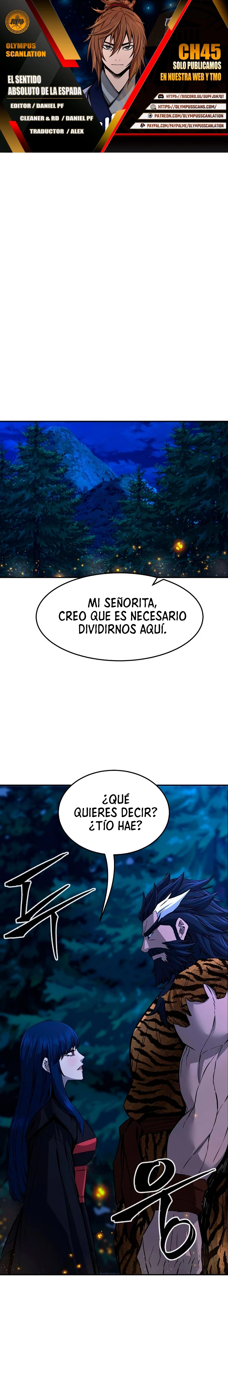 El Sentido Absoluto de las Espadas capítulo 45, página 1