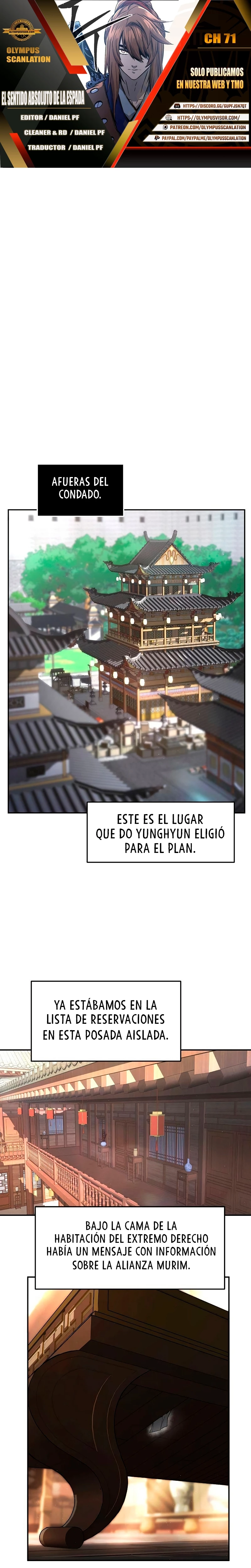 El Sentido Absoluto de las Espadas capítulo 71, página 1