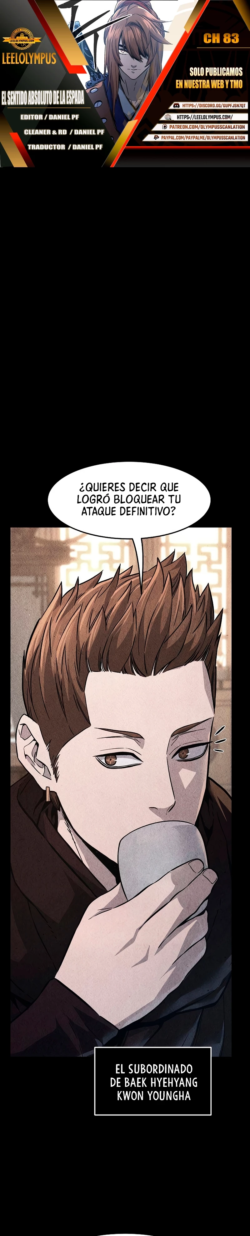 El Sentido Absoluto de las Espadas capítulo 83, página 1