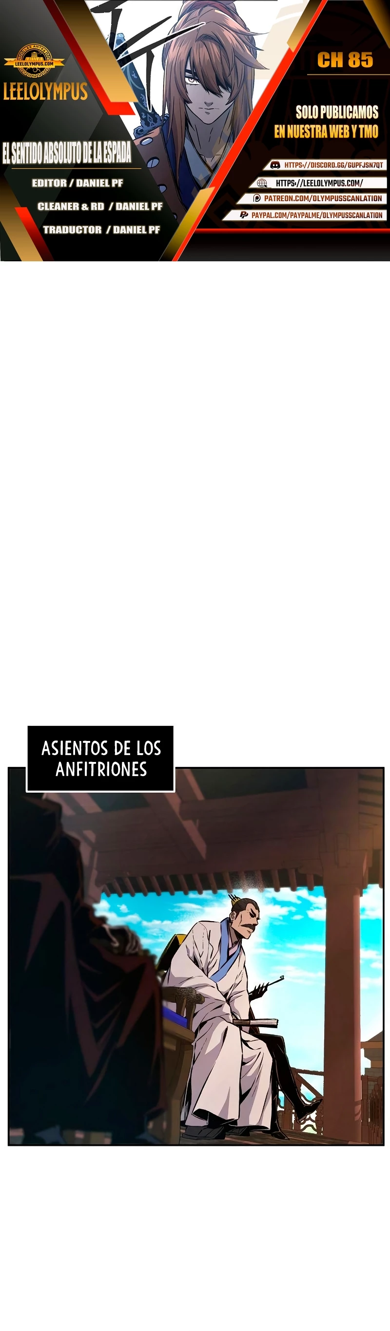 El Sentido Absoluto de las Espadas capítulo 85, página 1
