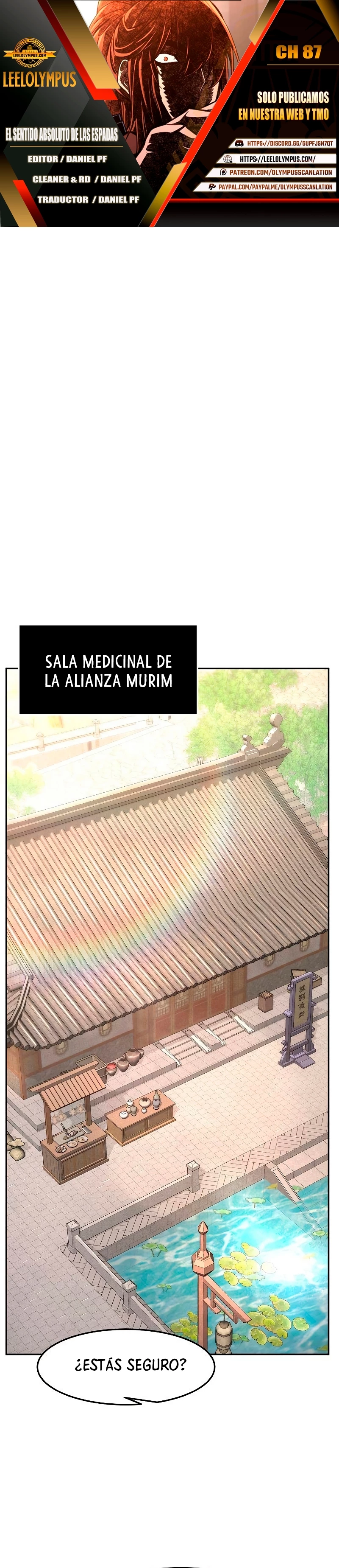 El Sentido Absoluto de las Espadas capítulo 87, página 1