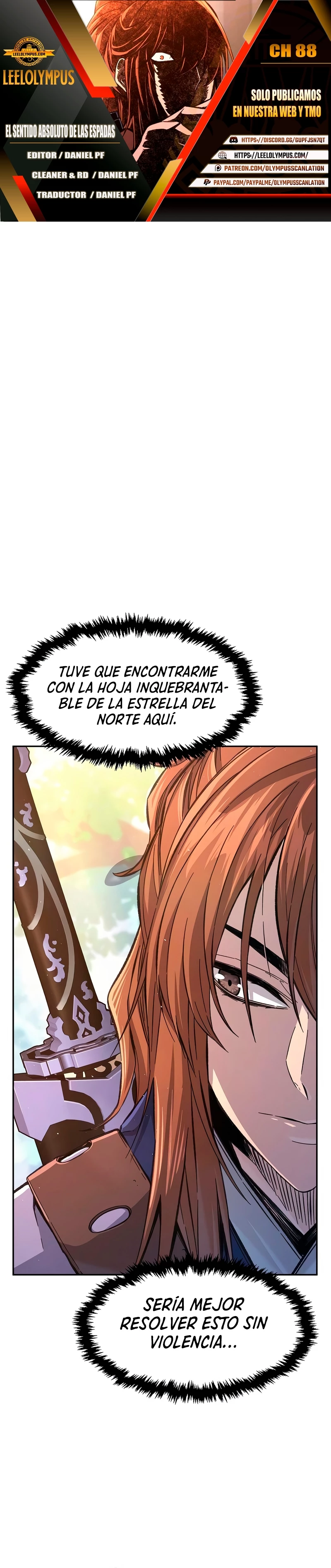 El Sentido Absoluto de las Espadas capítulo 88, página 1