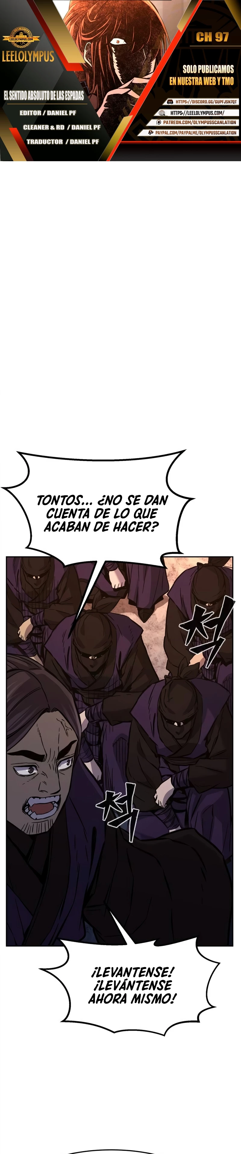El Sentido Absoluto de las Espadas capítulo 97, página 1