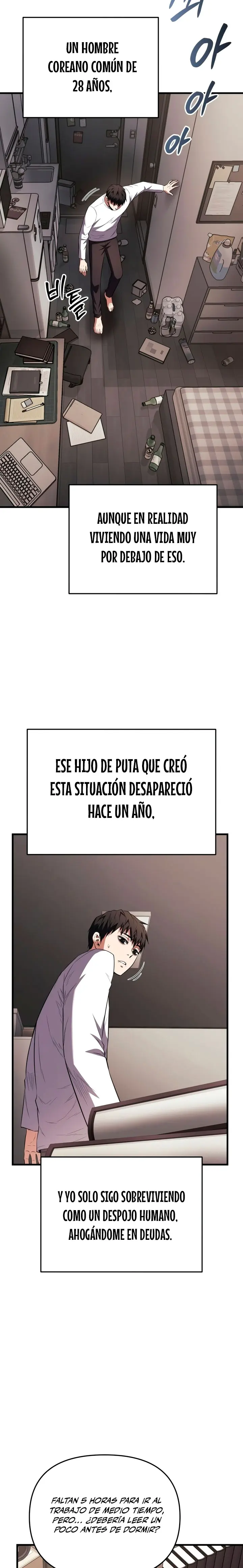 El Séptimo Príncipe Quiere Escapar capítulo 1, página 8