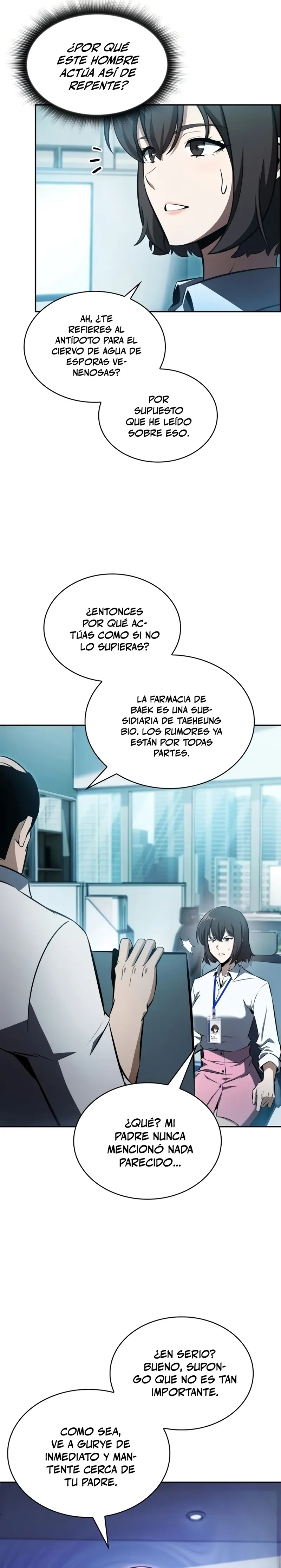 El Supremo Demonio del Veneno se convierte en Presidente de una compañía farmacéutica. capítulo 17, página 3