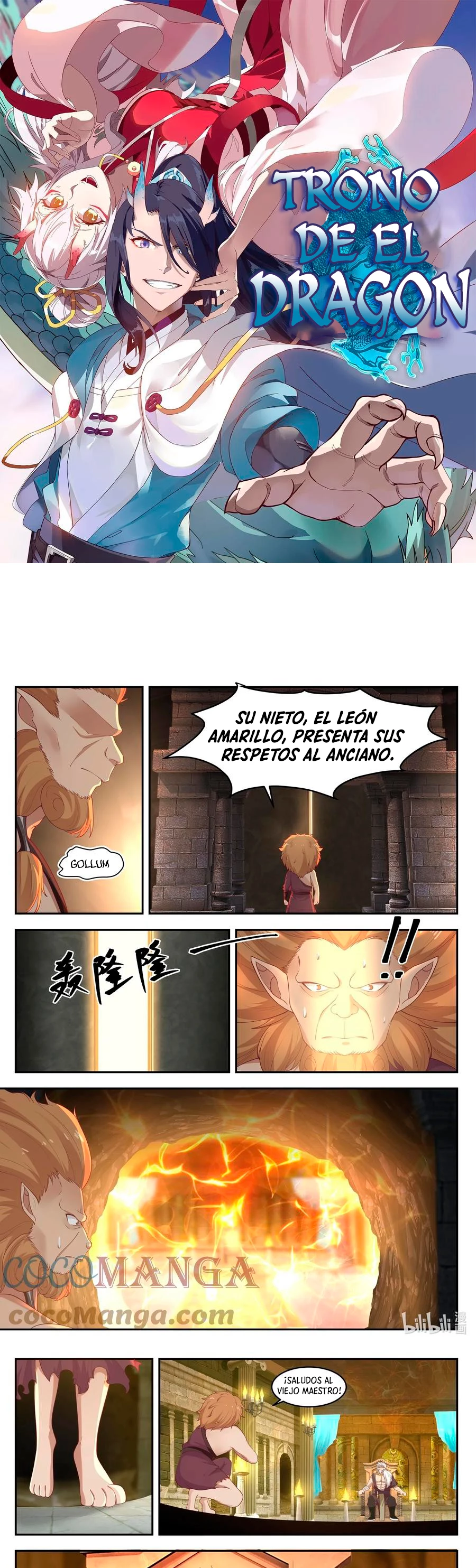 El Trono del Dragon capítulo 100, página 3