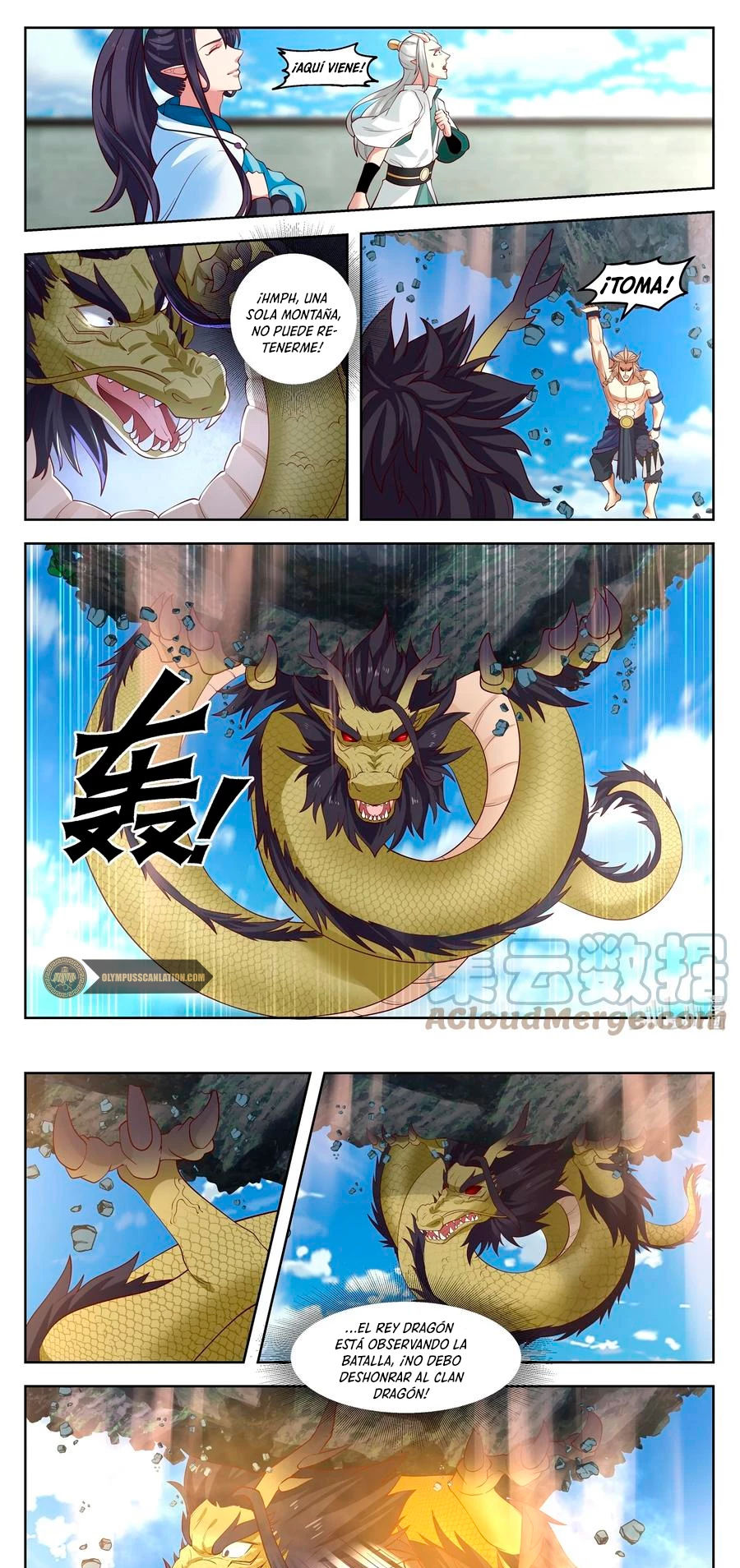 El Trono del Dragon capítulo 107, página 2