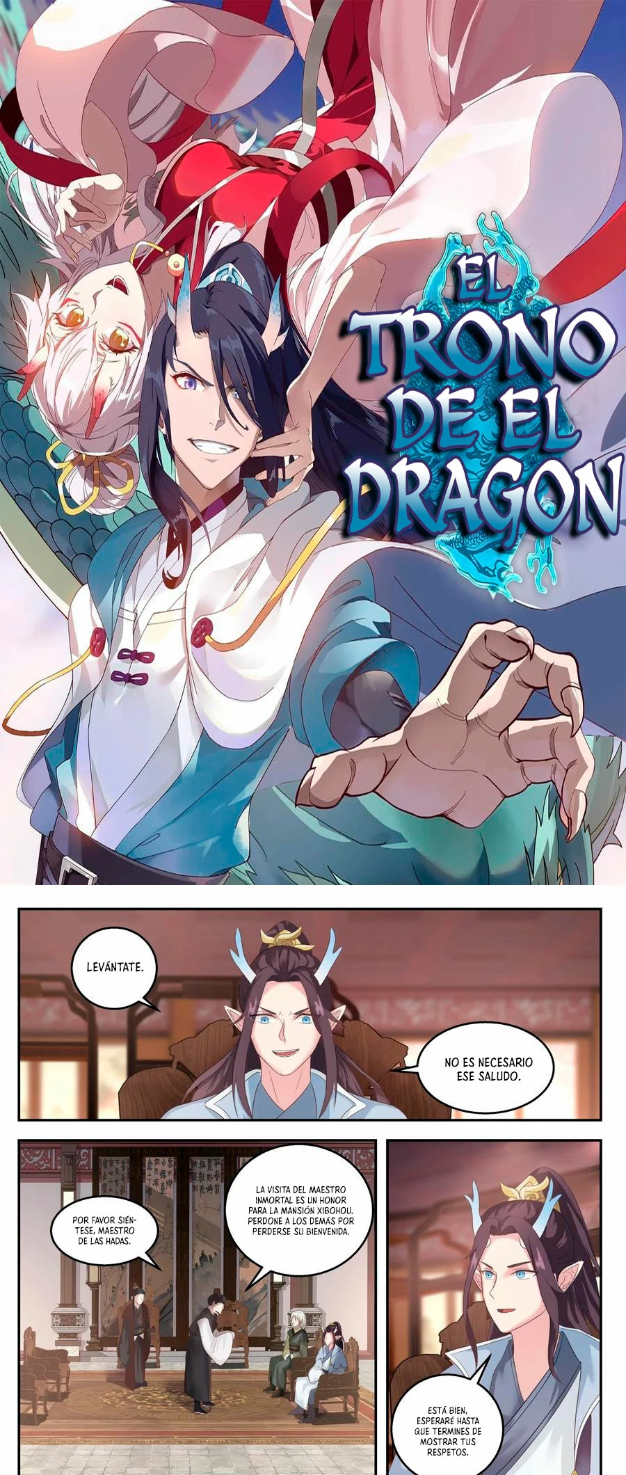 El Trono del Dragon capítulo 131, página 3